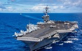 [ẢNH] Nga, Trung giật mình khi siêu tàu sân bay Mỹ chuẩn bị tiếp nhận chiến thần F-35C