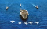 [ẢNH] Nga, Trung giật mình khi siêu tàu sân bay Mỹ chuẩn bị tiếp nhận chiến thần F-35C