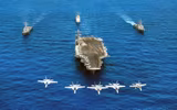 [ẢNH] Nga, Trung giật mình khi siêu tàu sân bay Mỹ chuẩn bị tiếp nhận chiến thần F-35C