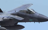 [ẢNH] Chiến thần F-15 Mỹ vừa bất ngờ trút mưa tên lửa xuống biển, vì sao?