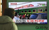 [ẢNH] Đoàn tàu bọc thép độc nhất vô nhị của Chủ tịch Kim Jong Un tới Việt Nam