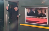 [ẢNH] Đoàn tàu bọc thép độc nhất vô nhị của Chủ tịch Kim Jong Un tới Việt Nam