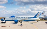 [ẢNH] Lý do chuyên cơ Air Force Two Mỹ đậu tại Đà Nẵng khi Tổng thống Trump đến Hà Nội