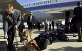 [ẢNH] Bí mật biệt đội cảnh khuyển K9 bảo vệ Tổng thống Trump ở Hà Nội
