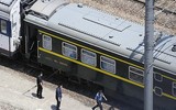 [ẢNH] Vì sao đoàn tàu bọc thép chở ông Kim Jong-un chỉ dừng ở Lạng Sơn mà không tới Hà Nội?