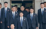 [ẢNH] Đội cận vệ cực kỳ tinh nhuệ của Chủ tịch Triều Tiên Kim Jong- Un