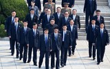 [ẢNH] Đội cận vệ cực kỳ tinh nhuệ của Chủ tịch Triều Tiên Kim Jong- Un