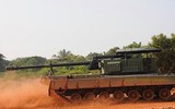 [ẢNH] Pháo binh Ấn Độ, sức mạnh cuồng phong lửa đang khai hỏa dữ dội