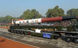 [ẢNH] Tên lửa hạt nhân Agni-IV Ấn Độ không những Pakistan mà cả Trung Quốc cũng lo ngại