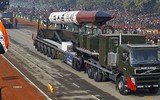[ẢNH] Tên lửa hạt nhân Agni-IV Ấn Độ không những Pakistan mà cả Trung Quốc cũng lo ngại