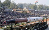 [ẢNH] Tên lửa hạt nhân Agni-IV Ấn Độ không những Pakistan mà cả Trung Quốc cũng lo ngại
