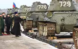[ẢNH] Nga gấp rút tuyển kíp lái tăng T-34 nhận từ Lào, khẳng định vị thế một huyền thoại
