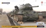 [ẢNH] Nga gấp rút tuyển kíp lái tăng T-34 nhận từ Lào, khẳng định vị thế một huyền thoại