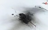 [ẢNH] Phát bắn từ xe tăng T-90M chọc thủng T-64, lời cảnh báo Nga dành cho Ukraine?