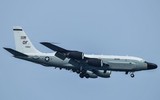 [ẢNH] Mỹ điều máy bay C-135S chuyên ‘đánh hơi’ tên lửa và hạt nhân tới, bán đảo Triều Tiên lại sẽ nóng?