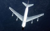[ẢNH] Mỹ điều máy bay C-135S chuyên ‘đánh hơi’ tên lửa và hạt nhân tới, bán đảo Triều Tiên lại sẽ nóng?