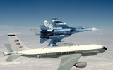 [ẢNH] Mỹ điều máy bay C-135S chuyên ‘đánh hơi’ tên lửa và hạt nhân tới, bán đảo Triều Tiên lại sẽ nóng?