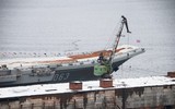 [ẢNH] Rã sắt vụn tàu sân bay Kuznetsov, năng lực không quân hải quân Nga thua cả Trung Quốc?