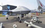 [ẢNH] UAV mạnh nhất Trung Quốc bị tên lửa Nga bắn hạ tại Trung Đông