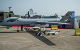 [ẢNH] UAV mạnh nhất Trung Quốc bị tên lửa Nga bắn hạ tại Trung Đông
