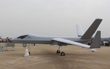 [ẢNH] UAV mạnh nhất Trung Quốc bị tên lửa Nga bắn hạ tại Trung Đông