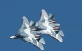 [ẢNH] Vắng bóng ngày mừng chiến thắng, sự thật về Su-57 khiến người hâm mộ vũ khí Nga xót xa