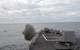 [ẢNH] Trung Quốc lên gân sau khi chiến hạm Mỹ mang tên lửa Tomahawk đi vào Biển Đông