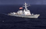 [ẢNH] Trung Quốc lên gân sau khi chiến hạm Mỹ mang tên lửa Tomahawk đi vào Biển Đông