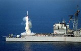 [ẢNH] Tuần dương hạm mang tên lửa Tomahawk áp sát Iran, Trung Đông căng như dây đàn