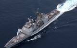 [ẢNH] Tuần dương hạm mang tên lửa Tomahawk áp sát Iran, Trung Đông căng như dây đàn
