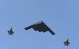 [ẢNH] Dùng B-52 ‘dương đông kích tây’, nhưng ‘bóng ma’ B-2 mới là đòn phủ đầu của Mỹ?
