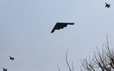 [ẢNH] Dùng B-52 ‘dương đông kích tây’, nhưng ‘bóng ma’ B-2 mới là đòn phủ đầu của Mỹ?