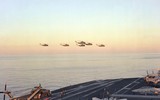 [ẢNH] Siêu tàu sân bay Mỹ mang theo 90 máy bay từng tham gia đột kích thất bại vào Iran