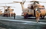 [ẢNH] Siêu tàu sân bay Mỹ mang theo 90 máy bay từng tham gia đột kích thất bại vào Iran