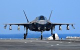 [ẢNH] F-35 bay chế độ quái thú, ngửa bụng 
