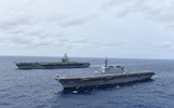 [ẢNH] Âm thầm nhưng quyết liệt, siêu tàu sân bay Mỹ tuần tra liên tục tại biển Đông
