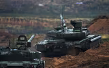 [ẢNH] Xe tăng bay T-80BVM đứng cao trên bảng xếp hạng nhưng Nga không vui, tại sao?