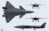 [ẢNH] Giật mình J-20 Trung Quốc mạnh hơn Su-57, hồi chuông cảnh tỉnh cho Nga?