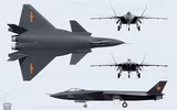 [ẢNH] Giật mình J-20 Trung Quốc mạnh hơn Su-57, hồi chuông cảnh tỉnh cho Nga?