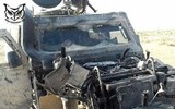 [ẢNH] Xe bọc thép Nga chuẩn NATO bị trúng mìn của quân đội Syria
