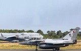 [ẢNH] 'Chiến đấu cơ' đắt hơn F-35A Mỹ tiếp tục đổ về Trung Đông