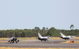 [ẢNH] 'Chiến đấu cơ' đắt hơn F-35A Mỹ tiếp tục đổ về Trung Đông
