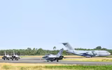 [ẢNH] 'Chiến đấu cơ' đắt hơn F-35A Mỹ tiếp tục đổ về Trung Đông
