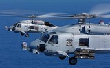 [ẢNH] 12 'sát thủ diệt ngầm' MH-60R Mỹ tăng cường sức mạnh cho hải quân Hàn Quốc