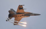 [ẢNH] ‘Soi’ sức mạnh tiêm kích hạm F/A-18E/F Mỹ đang nhào lộn trên biển Đông