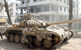 [ẢNH] Phận bi tráng của chiến tăng T-55MV Syria trên cánh đồng chết Idlib