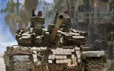 [ẢNH] Phận bi tráng của chiến tăng T-55MV Syria trên cánh đồng chết Idlib