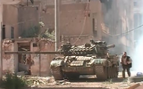 [ẢNH] Phận bi tráng của chiến tăng T-55MV Syria trên cánh đồng chết Idlib