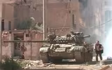 [ẢNH] Phận bi tráng của chiến tăng T-55MV Syria trên cánh đồng chết Idlib