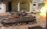 [ẢNH] Phận bi tráng của chiến tăng T-55MV Syria trên cánh đồng chết Idlib